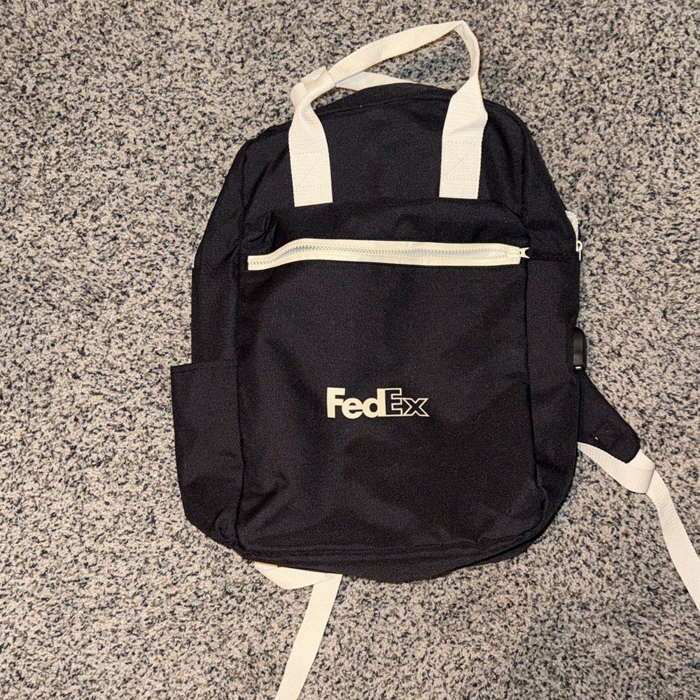 Dex Black and White Backpack